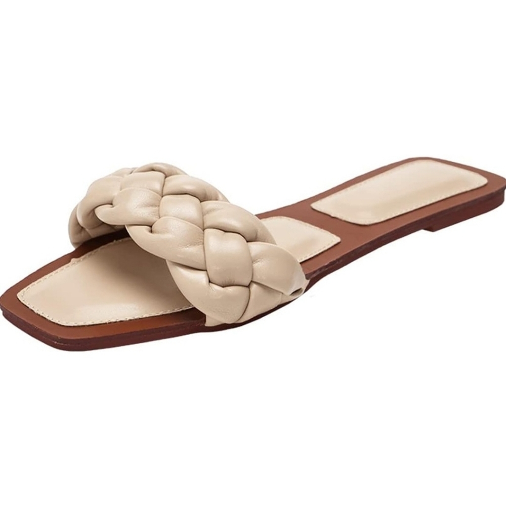 Braided Flat Sandals